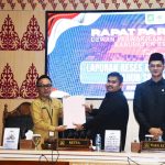 Mewakili Bupati, Sekda Bengkalis Terima Laporan Reses Masa Sidang I Anggota DPRD dan Pembentukan Pansus Pokir