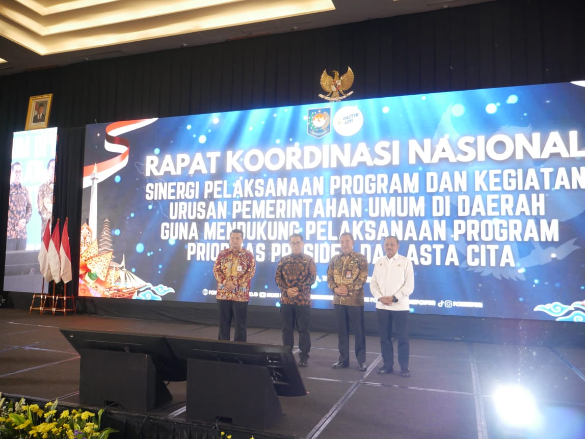 Bupati Bistamam Hadiri Rakornas Kepala Daerah se Indonesia