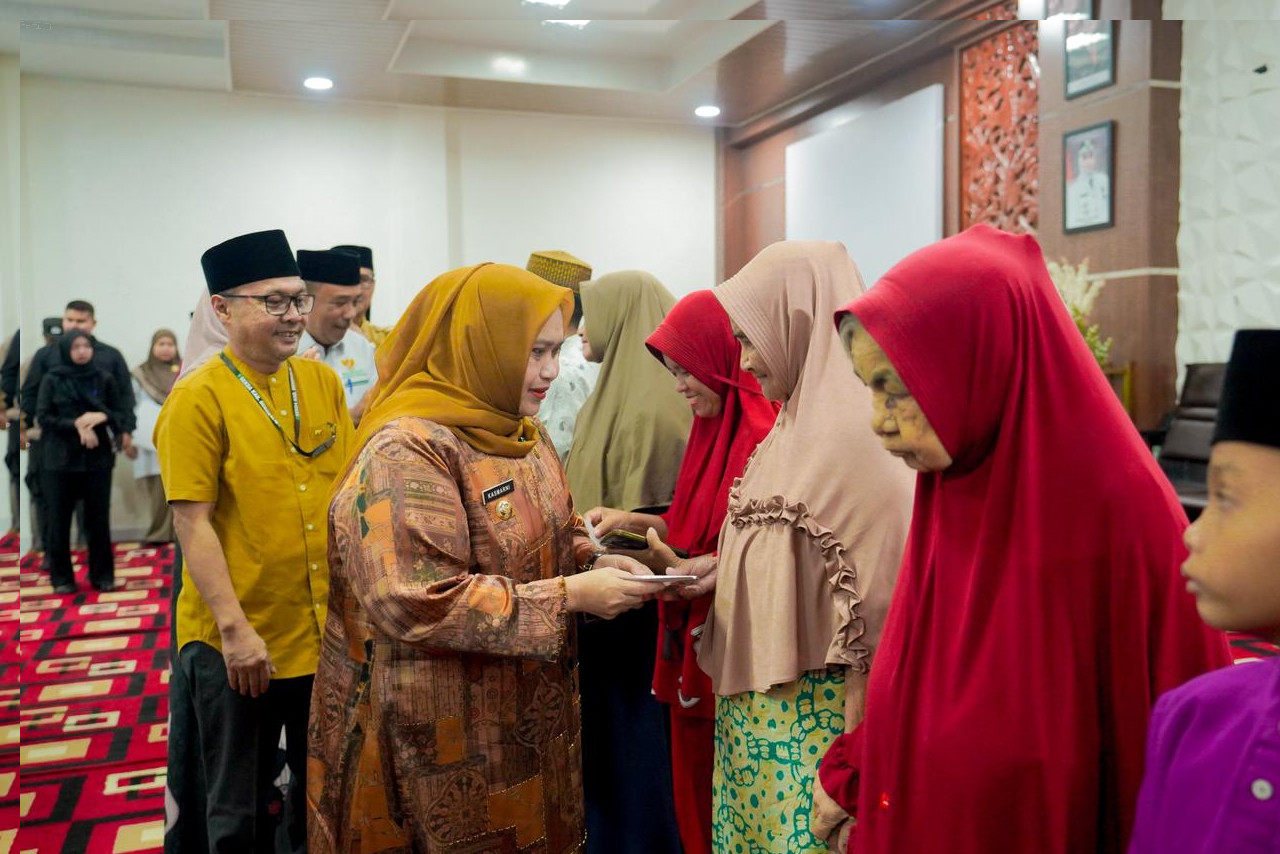 Safari Ramadhan Perdana, Bupati Kasmarni Pererat Sinergi dan Serap Aspirasi Masyarakat Talang Muandau