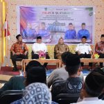 Bupati Kasmarni Safari Ramadhan di Kecamatan Bantan Sekaligus Salurkan Bantuan kepada Masyarakat