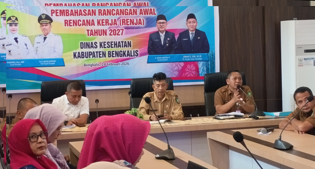 Bahas Isu Strategis, Dinkes Bengkalis Gelar Forum PD Renja 2027