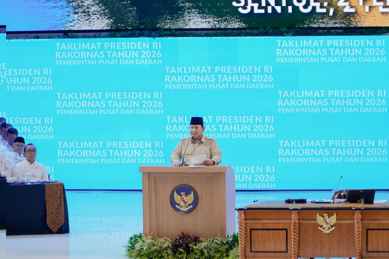 Bupati Bengkalis Hadiri Rakornas Bersama Pemerintah Pusat dan Daerah, Presiden Prabowo Tekankan Kerja Nyata dan Keberpihakan pada Rakyat