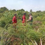 Babinsa Praka Rudi Salim laksanakan Sosialisasi Dampak Kebakaran Hutan dan Lahan