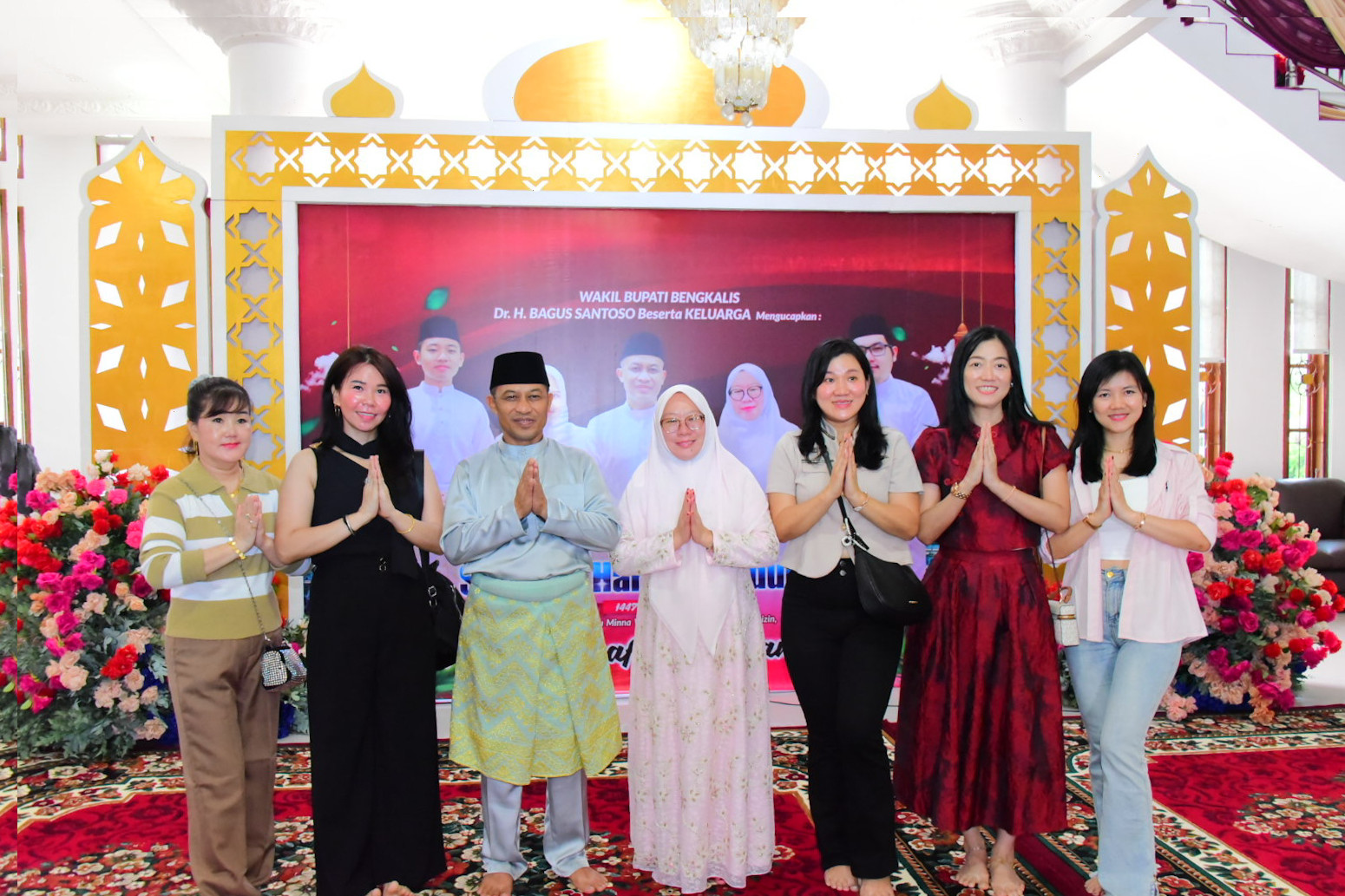Open House Wabup Bengkalis Jadi Simbol Harmoni, Satukan Pejabat dan Warga Lintas Etnis