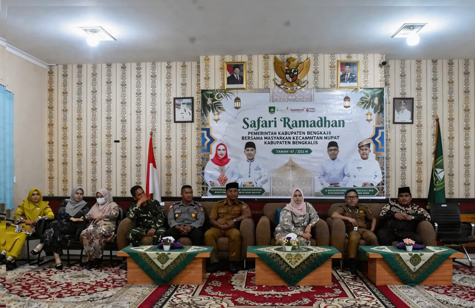 Bupati Kasmarni Safari Ramadhan Di Kecamatan Rupat, Perkuat Ukhuwah dan Ajak Masyarakat Cegah Karhutla