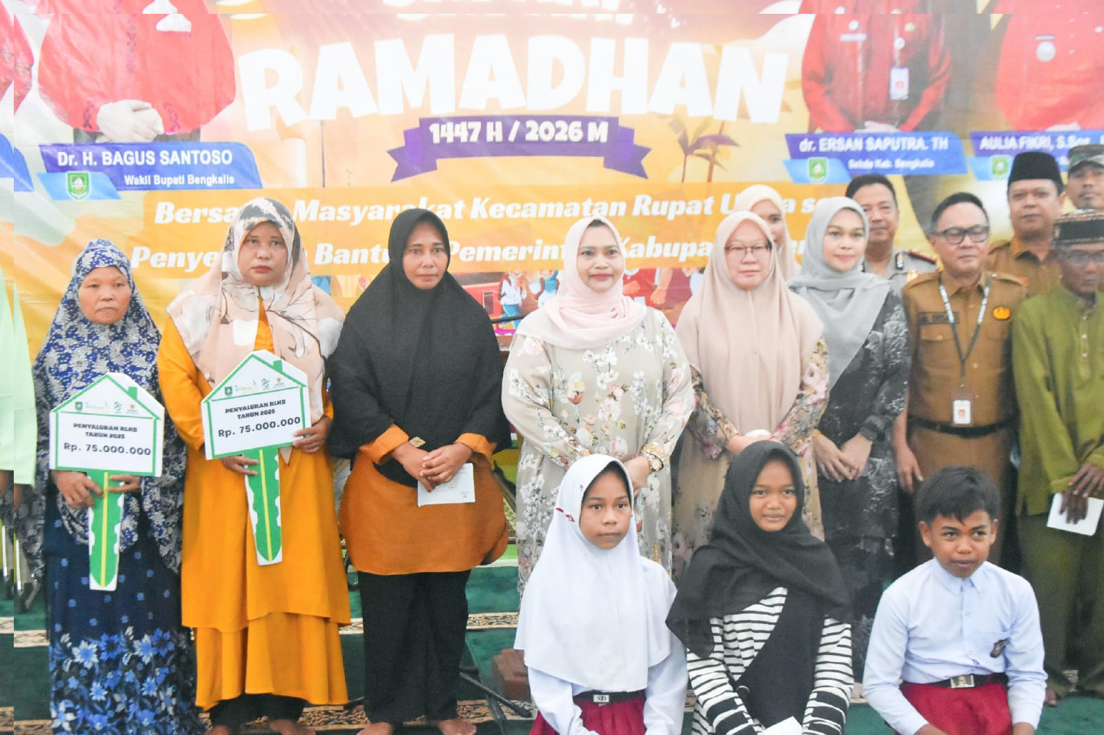 Safari Ramadhan Di Rupat Utara, Bupati Bengkalis Tegaskan Komitmen Bangun Wilayah Pesisir