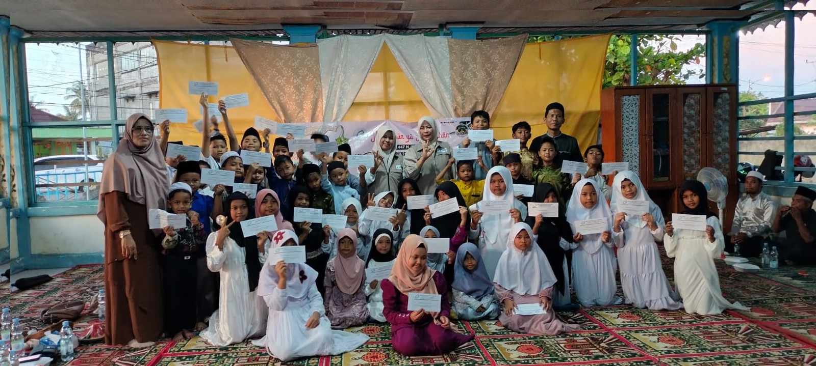 KAKP Korwil Riau Berbagi Bersama Anak Yatim dan Dhuafa di Sekolah Tahfidz Al-Fatih Bengkalis
